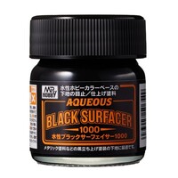 Mr Hobby Mr Aqueous Black Surfacer 1000 (40ml)HSF-03