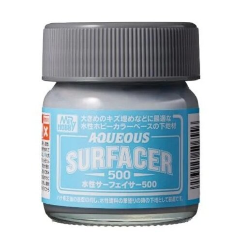 Mr.Hobby Mr Hobby Mr Aqueous Surfacer 500 Grey (40ml) HSF-04