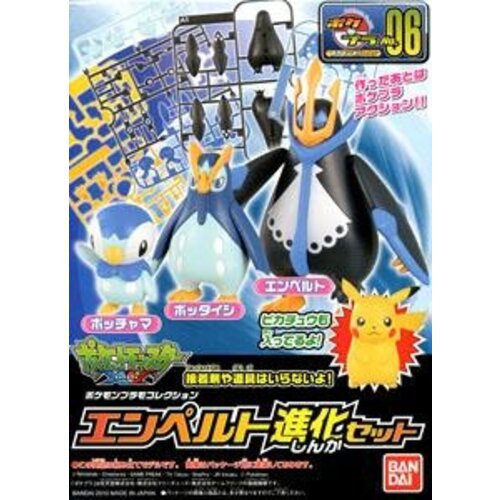 Bandai Pokemon Plamo Empoleon Evolution Sete Model Kit 06