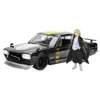Tokyo Revengers Mikey & 1971 Nissan Skyline GT-R Diecast Car 1/24