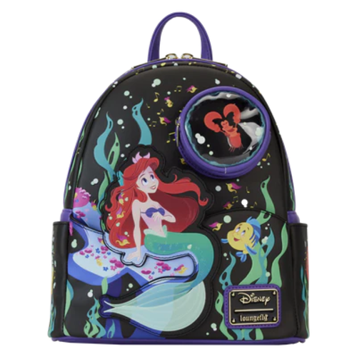 Loungefly Disney The Little Mermaid Life is in the Bubbles Loungefly Mini Backpack GITD