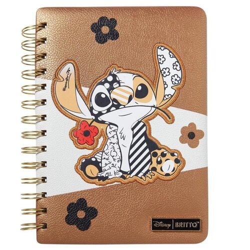 Disney Britto Disney Britto Stitch Leather Midas Notebook