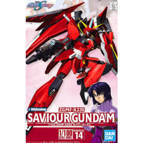 Bandai Gundam 1/100 Seed ZGMF-X23S Savior Gundam Model Kit 14