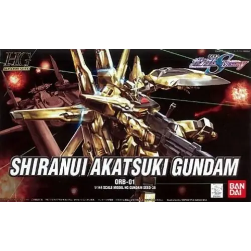Bandai Gundam HG Seed 1/144 Shiranui Akatsuki Gundam ORB-01 Model Kit 38
