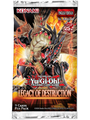 Konami Yu-Gi-Oh TCG Legacy of Destruction Booster