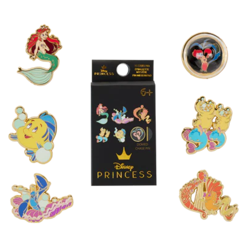 Funko Disney Princess Little Mermaid Blind Box Enamel Pin Loungefly