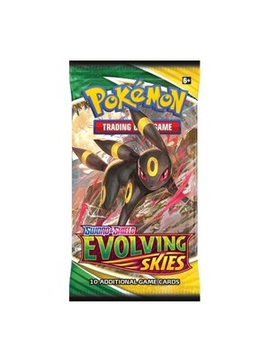 The Pokemon Company Pokemon TCG Sword And Shield Evolving Skies Booster