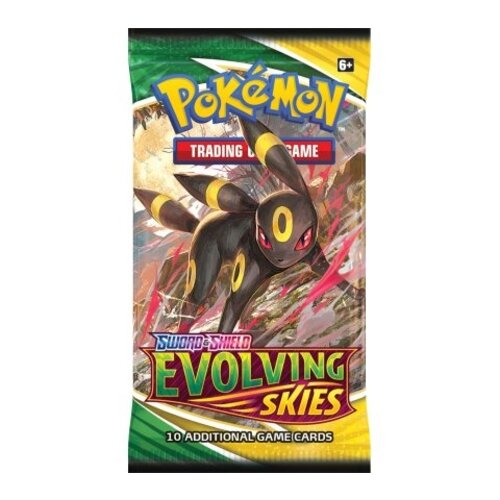 The Pokemon Company Pokemon TCG Sword And Shield Evolving Skies Booster