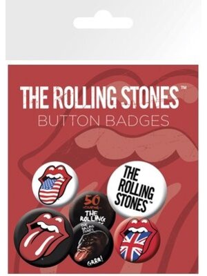 GB Eye The Rolling Stones 6 Badges Pack