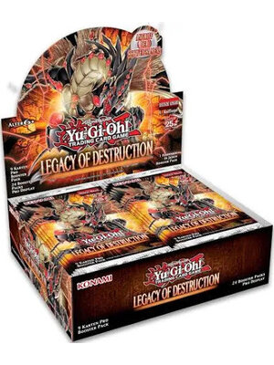 Bandai Yu-Gi-Oh Legacy of Destruction TCG Booster Box (24 Boosters)