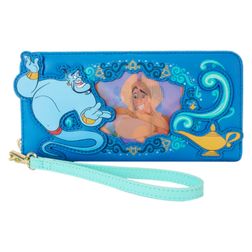 Loungefly Disney Aladdin Princess Jasmin Wristlet Wallet Loungefly