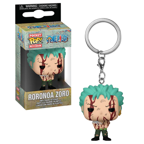 Funko Funko Pocket POP! Keychain One Piece Roronoa Zorro Nothing Happened