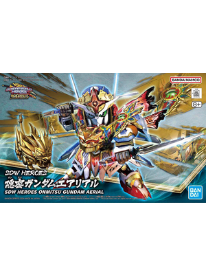 Bandai Gundam SDW Heroes Onmitsu Gundam Aerial Model Kit