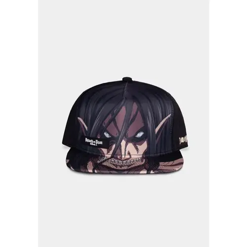 Difuzed Attack on Titan Eren Jaeger Titan's Men's Snapback Cap