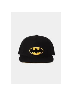 Difuzed DC Universe Batman Logo Yellow / Black Novelty Cap