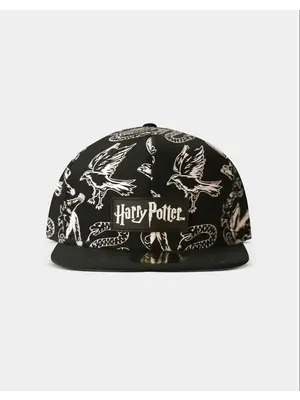 Difuzed Harry Potter Snapback Cap With 3D Embroidery