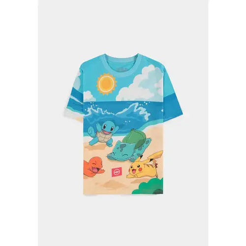 Difuzed Pokemon Beach Day Women T-Shirt M Difuzed Pokemon Beach Day Women T-Shirt M
