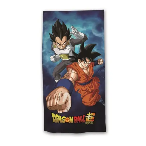 Groovy Dragon Ball S Goku & Vegeta Beach Towel 70x140cm 100% Cotton Groovy Dragon Ball S Goku & Vegeta Beach Towel 70x140cm 100% Cotton