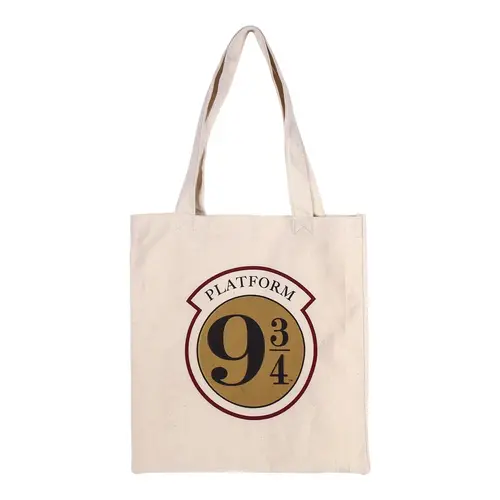 Cerda Harry Potter Platform 9 3/4 Cotton Tote Bag