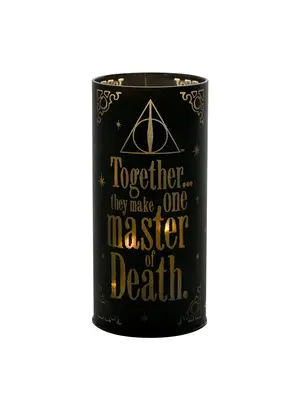 Widdop Harry Potter Deathly Hallows Tube Light 17.5cm Battery Powered