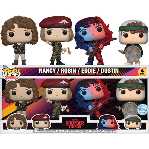 Funko Funko POP! Stranger Things 4Pack Special Edition