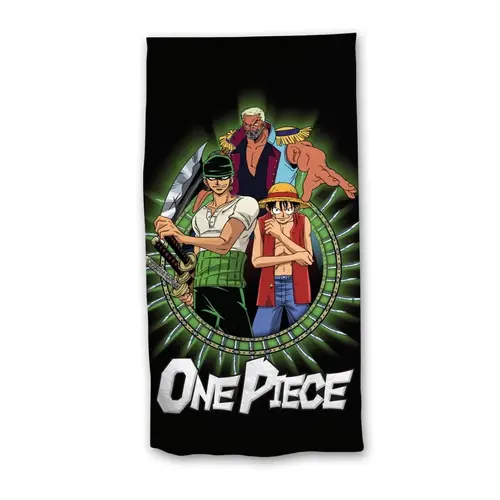 Groovy One Piece Luffy & Zorro Beach Towel 70x140cm 100% Cotton