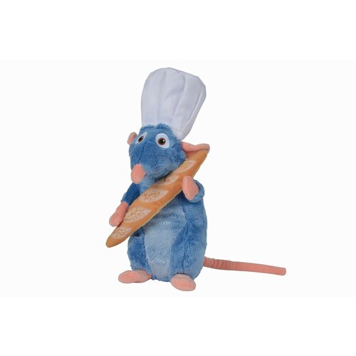 Simba Toys Disney Ratatouille Remy With Chef Hat And baguette 25cm Plush Simba Toys Disney Ratatouille Remy With Chef Hat And baguette 25cm Plush