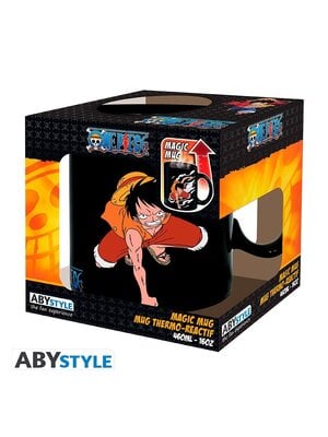 Abystyle One Piece Heat Change Mug Luffy & Ace 460ml