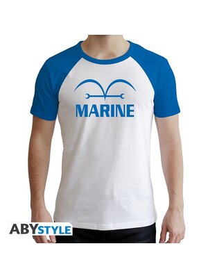 Abystyle One Piece Marine T-shirt Man Blue M