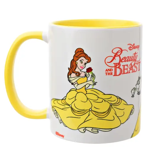 Widdop Disney Beauty Inner Collor Mug 325ML