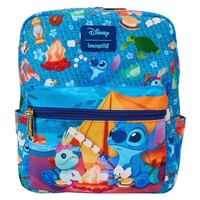 Disney Lilo & Stitch Camping Cuties Loungefly Nylon Mini Backpack