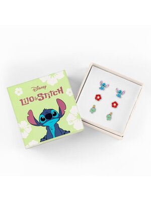 Disney Stitch 3 Pairs of Studs Earr