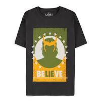 Marvel Loki Believe Men Tshirt L