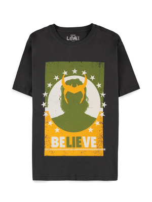 Marvel Loki Believe Men Tshirt L