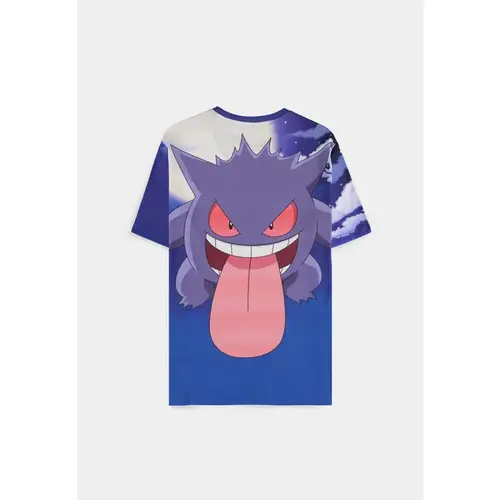 Difuzed Pokemon Gengar Digital Printed Men T-Shirt L