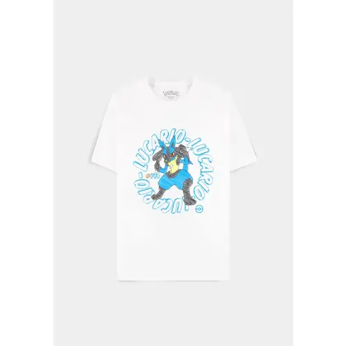 Difuzed Pokemon Lucario Men T-Shirt XL