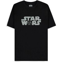 Star Wars Logo Men Tshirt M Black