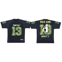 Rick And Morty Portal T-Shirt Sports US Replica Unisex L