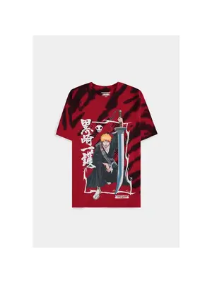 Difuzed Bleach Ichigo Men T-Shirt L Red