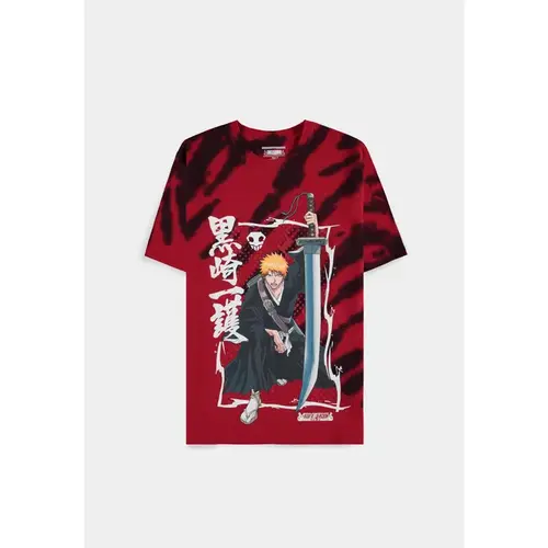 Difuzed Bleach Ichigo Men T-Shirt L Red