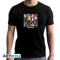 CHAINSAW MAN Group Tshirt Man SS Black Large