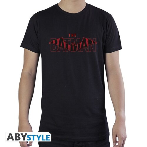 Abystyle DC Comics The Batman Logo T-Shirt Man Black XL