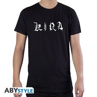 DEATH NOTE Kira Tshirt Man SS Black Medium