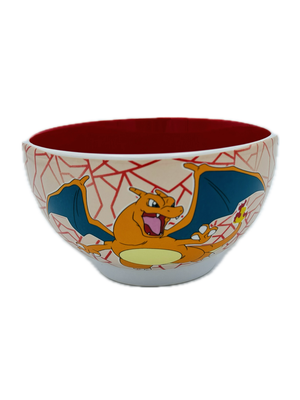 Pokemon Charizard Ceramic Bowl In Giftbox 600ml