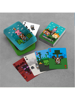 Paladone Minecraft Playing Cards Animals
