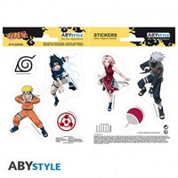 Naruto Stickers 2 Sheets Team