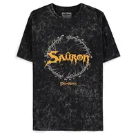 Lord of the Rings Sauron Acid Wash Men Tshirt XL