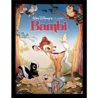 Disney Bambi Framed Collector Print 30x40cm