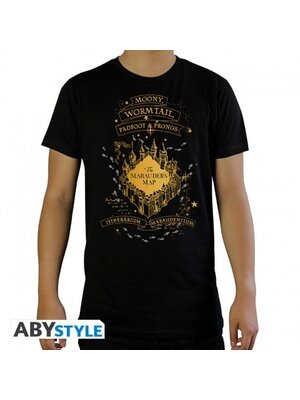 Abystyle Harry Potter The Marauders T-Shirt Man Black XS