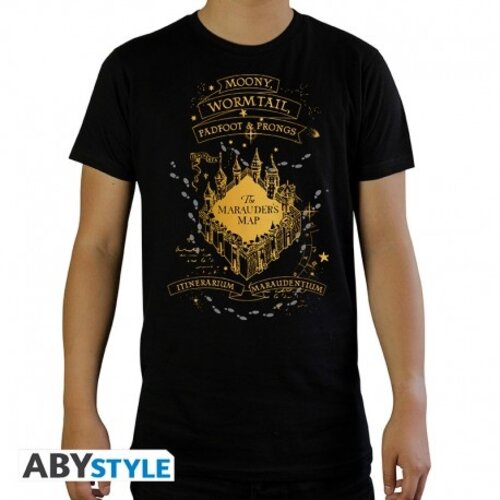 Abystyle Harry Potter The Marauders T-Shirt Man Black S